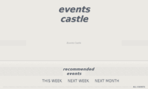 Eventscastle.com thumbnail