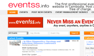 Eventss.info thumbnail