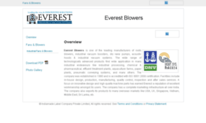 Everest-blowers.industrialregister.in thumbnail