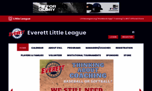 Everettlittleleague.org thumbnail