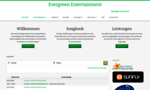 Evergreen-entertainment.de thumbnail