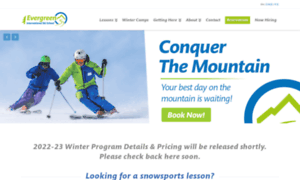 Evergreen-skischool.com thumbnail