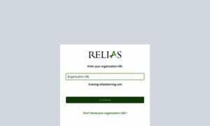 Evergreen.training.reliaslearning.com thumbnail