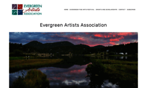 Evergreenartists.org thumbnail