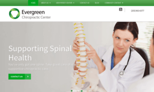 Evergreenchirocenter.com thumbnail