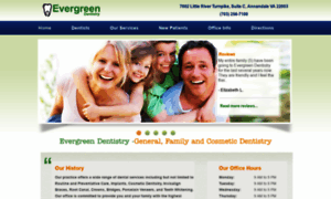 Evergreendentistryva.com thumbnail