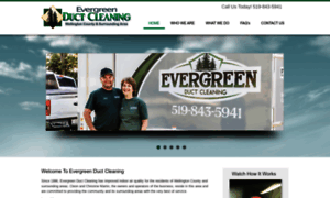 Evergreenductcleaning.com thumbnail