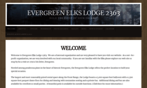 Evergreenelkslodge.com thumbnail