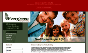 Evergreenfamilydentistry.ca thumbnail