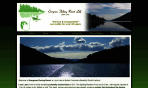 Evergreenfishingresort.ca thumbnail