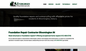 Evergreenhomeimprovementllc.com thumbnail