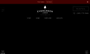 Evergreenlodge.com thumbnail