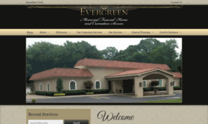 Evergreenmemorialfuneralhome.com thumbnail