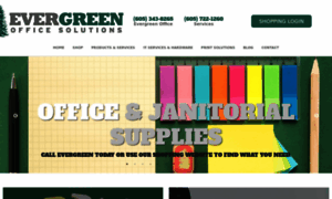 Evergreenofficeproducts.com thumbnail