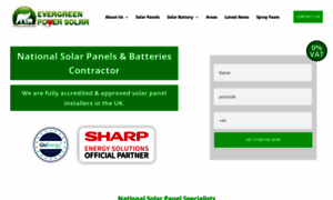 Evergreenpoweruksolar.com thumbnail