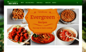 Evergreenrecipes.com thumbnail