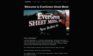 Evergreensheetmetal.com thumbnail