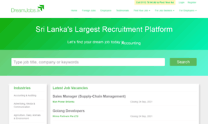 DreamJobs - Vacancies in Sri Lanka, opportunities, career, recruitment site