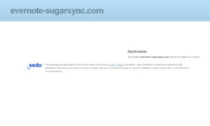 Evernote-sugarsync.com thumbnail