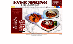 Everspringrestaurant.com thumbnail