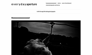 Everydayaperture.com thumbnail