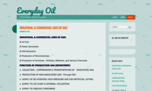 Everydayoil.wordpress.com thumbnail