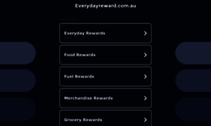 Everydayreward.com.au thumbnail