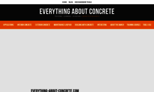 Everything-about-concrete.com thumbnail