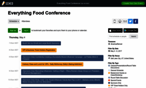 Everythingfoodconference2017.sched.org thumbnail