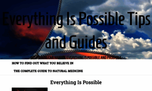 Everythingispossibletipsandguides.com thumbnail