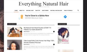 Everythingnaturalhair.com thumbnail