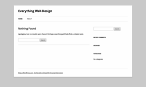 Everythingwebdesignblog.wordpress.com thumbnail