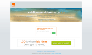 Evf-license.videomaster.co thumbnail