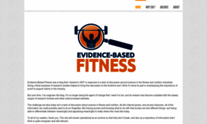 Evidencebasedfitness.blogspot.com thumbnail