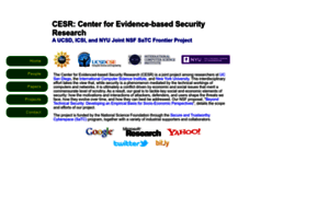 Evidencebasedsecurity.org thumbnail