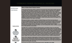 Evidencebasedta.com thumbnail