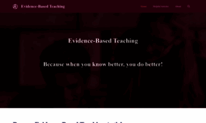 Evidencebasedteaching.org.au thumbnail