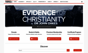 Evidenceforchristianity.org thumbnail