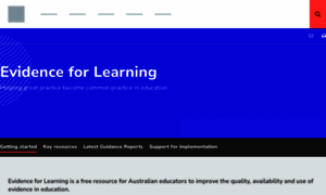 Evidenceforlearning.org.au thumbnail