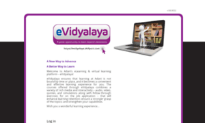 Evidyalaya.skillport.com thumbnail