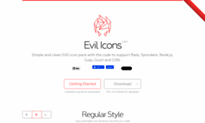 Evil-icons.io thumbnail