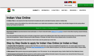 Evisa-india.org thumbnail