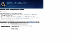 Evisaforms.state.gov thumbnail