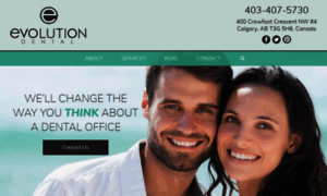 Evolutiondental.ca thumbnail