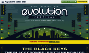 Evolutionfestival.com thumbnail