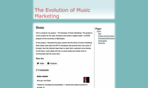 Evolutionmusicmarketing.wordpress.com thumbnail