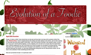 Evolutionofafoodie.com thumbnail