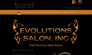 Evolutionshairsalon.com thumbnail