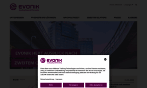 Evonik.de thumbnail