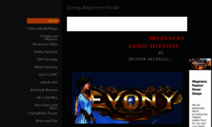 Evonybeginnersguide.weebly.com thumbnail